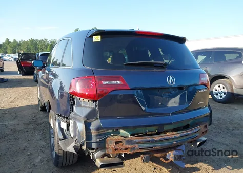 2013 Acura Mdx Advance Package z USA, uszkodzony, nr VIN 2HNYD2H83DH521786